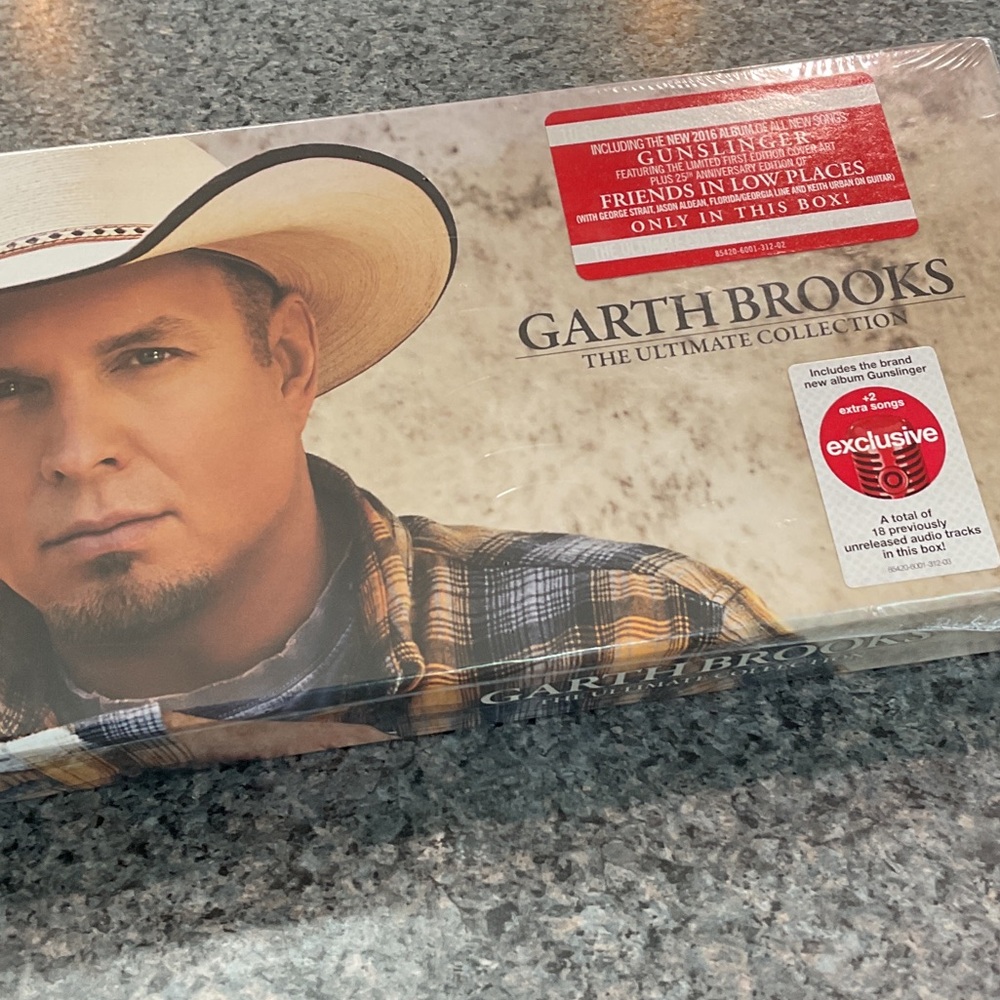 Garth Brooks 10 disc set. New-never opened.